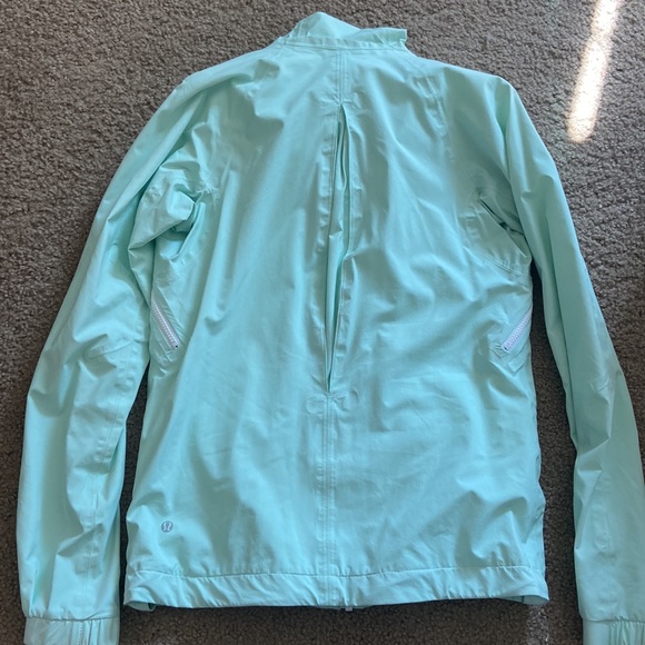 Mint Green Lululemon Windbreaker Jacket - Picture 3 of 5